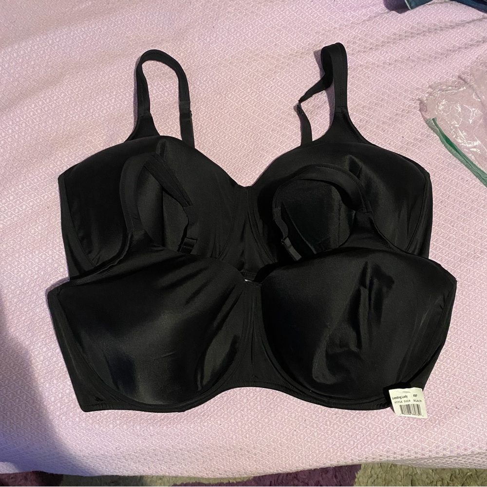 Leading Lady - Two (2) Black Bras
